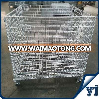 Pet Life classic wire crate animal cage,Warehouse Wire Cage,wire steel storage container cage pallet