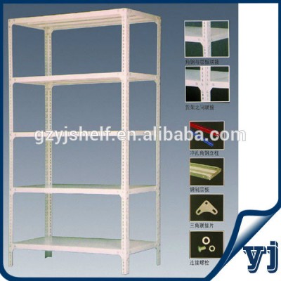 Multi-Level Slotted-Angle Shelving, Metal Bars Storage Rack for Sale