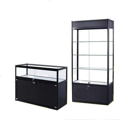 shop counter design glass display counter manufactory interior sale